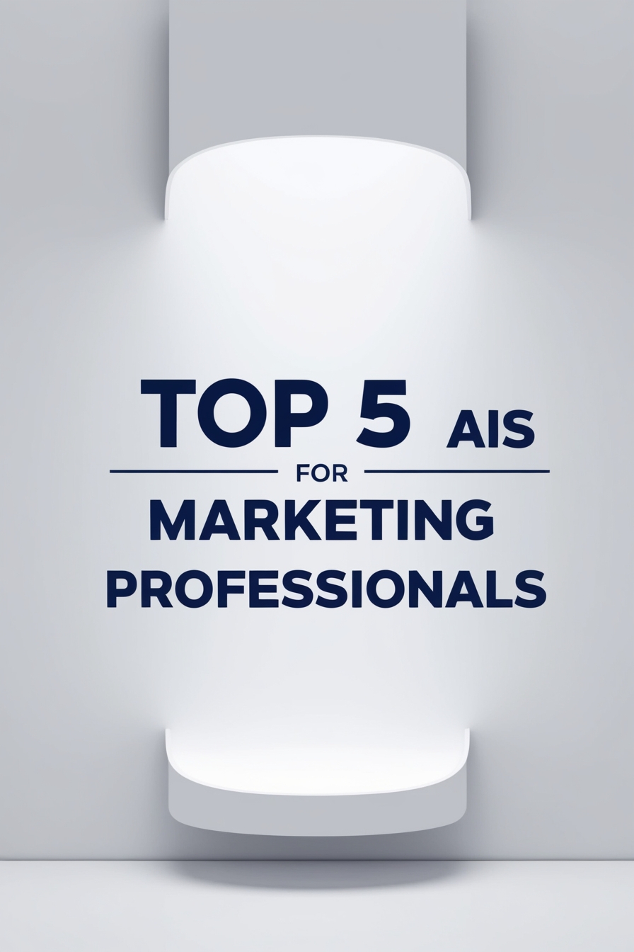 Top 5 AIs for Marketing Professionals